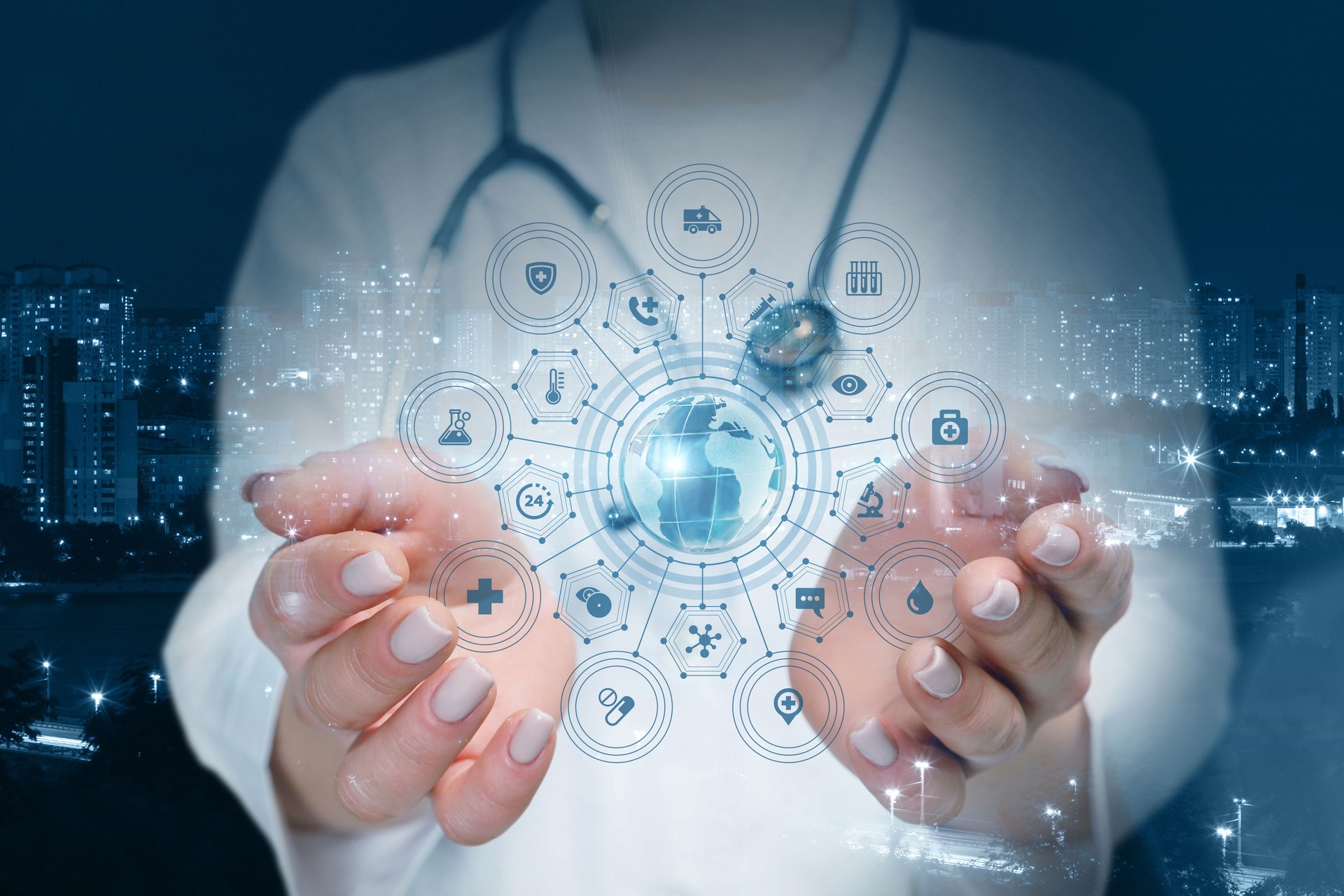 The doctor shows the global structure .